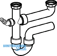 Geberit Fertigablauf 2teilig in PP