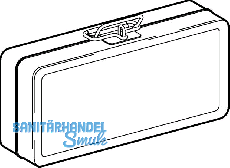 Geberit Blechkoffer fr