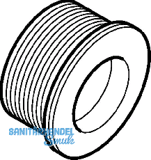 Geberit PE Steckdichtung d 50/32 mm zu
