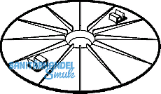 Geberit Pluvia Funktionsscheibe zu