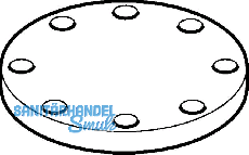 Geberit PE Blindflansch leer