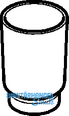 Geberit PE Schutzstopfen gelb d 45 zu