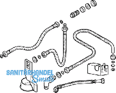 Geberit Umbauset f. AP-Splkasten von