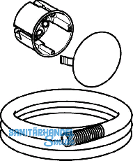 Geberit Rohbauset zu WC-Auslsung