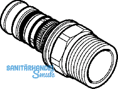 Geberit Mepla bergang d 32mmx1"AG