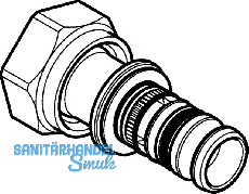 Geberit Mepla Verschraubung zu