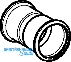 Geberit Mapress C-Stahl Muffe