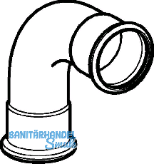 Geberit Mapress C-Stahl Bogen 90 Grad