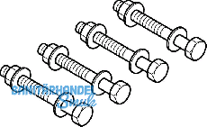 Geberit Mapress Schraubenset
