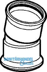 Geberit Mapress Edelstahl Bogen