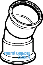 Geberit Mapress Edelstahl Bogen