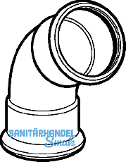 Geberit Mapress Edelstahl Bogen