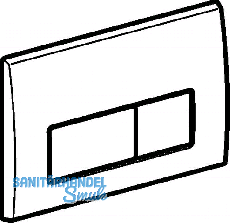 Geberit Bettigungsplatte Kappa50