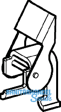 Geberit Duofix System-Schienenclip