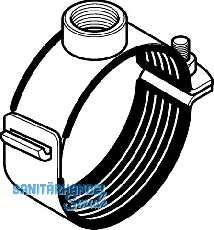 Geberit Silent-db20 Rohrschelle