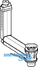 Geberit WT CLOU mit Hebel 152018