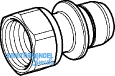 Geberit Steckberg. m. berwurfmutter
