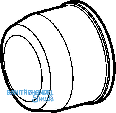 Geberit Verteilerkappe m. Steckanschluss