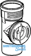 Geberit Reinigungsstck PP-MD 90G d75