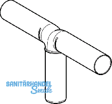 Geberit Doppelanschlussbogen PP-MD