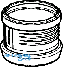 Geberit bergangsmuffe