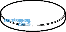 Geberit Schutzdeckel d110 136.5x14 PP-MD