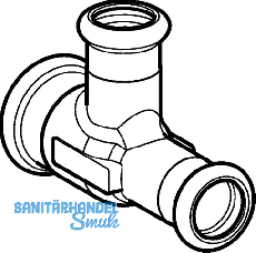 Geberit Mapress Messing T-Stck