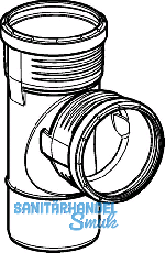 Geberit Abzweig PP-MD 87.5G d90/90