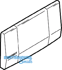 Geberit Bettigungsplatte Highline
