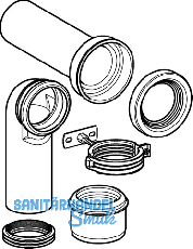 Geberit Monolith Anschlussgarn. Stand-WC