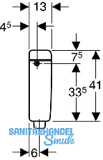Geberit Splkasten AP127 tiefhngend