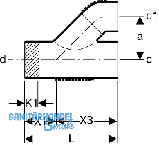 Geberit Silent-db20 Abzweiger