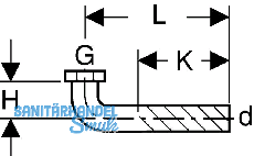 Geberit PE Anschlussbogen d 50-1 1/2"