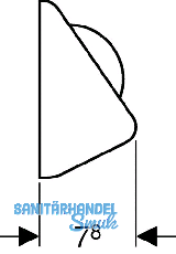 Geberit HyTouch Wand-Fudrcker