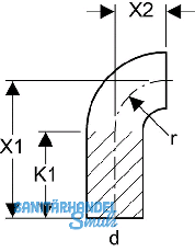 Geberit PE Bogen 90 Grad d 110mm 367055