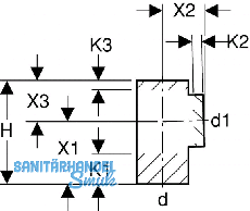 Geberit PE Abzweiger d 50/40 88,5 Grad