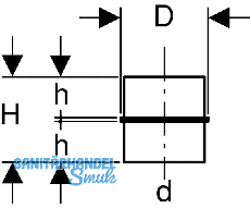 Geberit PE Bundbchse d 50mm 361772