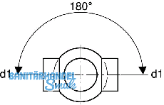 Geberit PE Doppel-Abzweiger