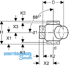 Geberit PE Abzweiger 3teilig