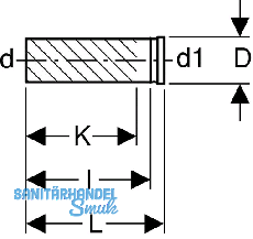 Geberit PE Stutzen f.Wandkl. Gerade
