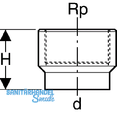 Geberit PE Anschweiende verstrkt