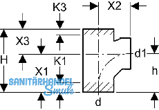 Geberit PE Abzweiger 88,5 G d 110 367163