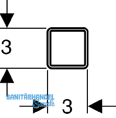Geberit Pluvia Tragschiene fr Rohraufh.