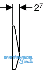 Geberit Abdeckplatte Highline