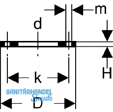 Geberit PE Losflansch leer