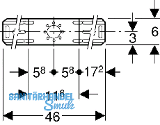 Geberit Mepla Montageplatte fr