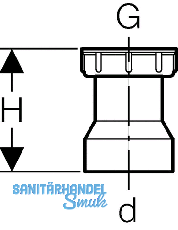 Geberit Verschraubungsbrdel komplett