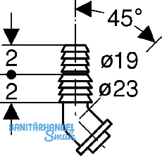 Geberit Winkel-Schlauchtlle