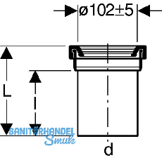 Geberit PE Manschette fr