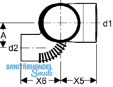 Geberit Silent-db20 Schachtabzweiger re